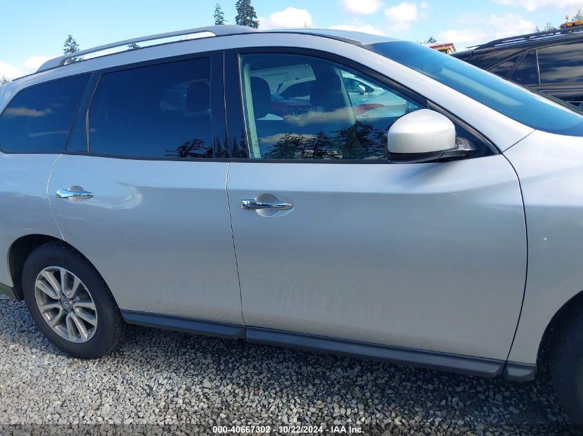 2013 Nissan Pathfinder Sv VIN: 5N1AR2MM2DC679871 Lot: 40667302