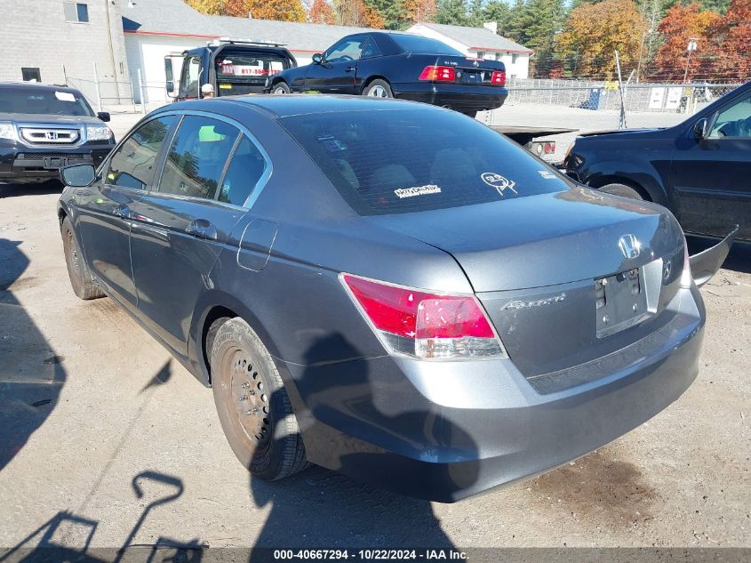 2009 Honda Accord 2.4 Lx VIN: 1HGCP26339A144012 Lot: 40667294