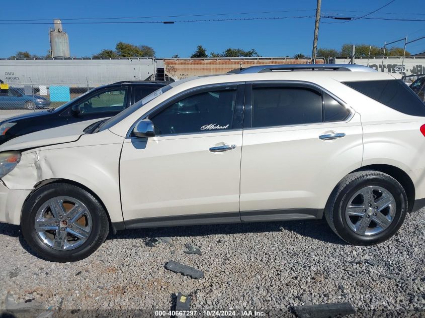 2014 Chevrolet Equinox Ltz VIN: 1GNALDEK3EZ125176 Lot: 40667297