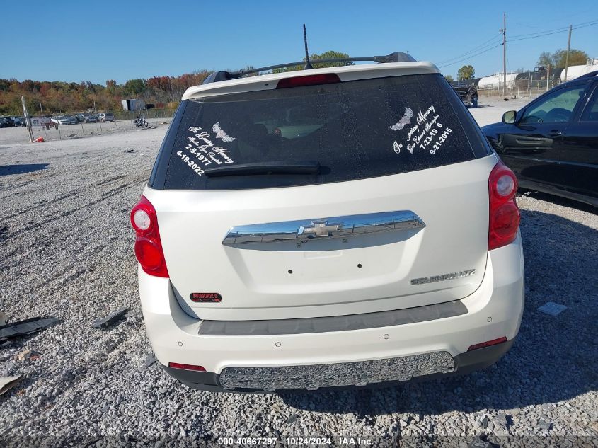 2014 Chevrolet Equinox Ltz VIN: 1GNALDEK3EZ125176 Lot: 40667297