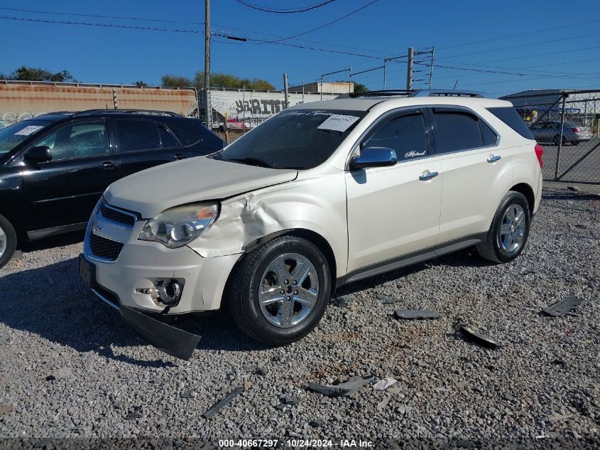 2014 CHEVROLET EQUINOX LTZ - 1GNALDEK3EZ125176