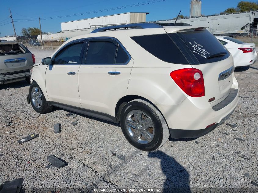 2014 CHEVROLET EQUINOX LTZ - 1GNALDEK3EZ125176