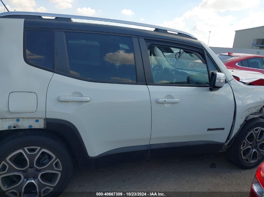 2015 Jeep Renegade Limited VIN: ZACCJADT0FPB74724 Lot: 40667309