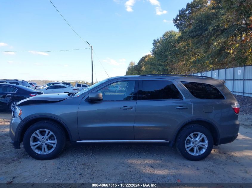 2012 Dodge Durango Sxt VIN: 1C4RDHAG7CC204819 Lot: 40667315