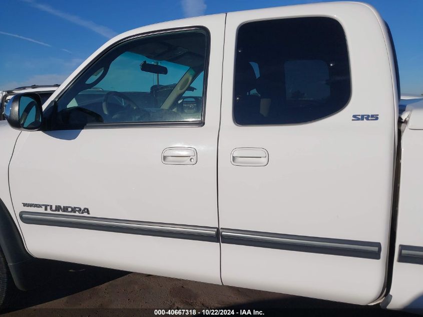 2002 Toyota Tundra Sr5 V8 VIN: 5TBRT34142S281134 Lot: 40667318