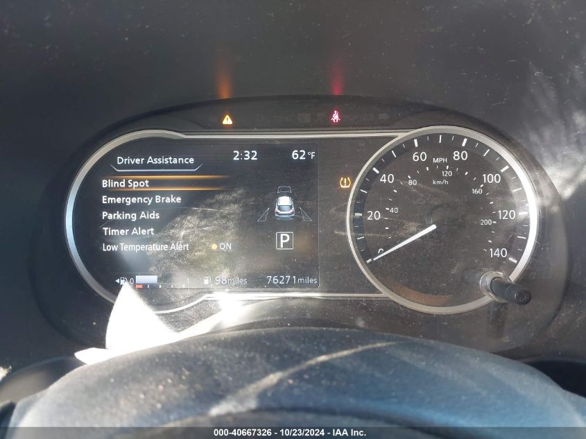 VIN 3N1CP5CU8KL516121 2019 NISSAN KICKS SV
