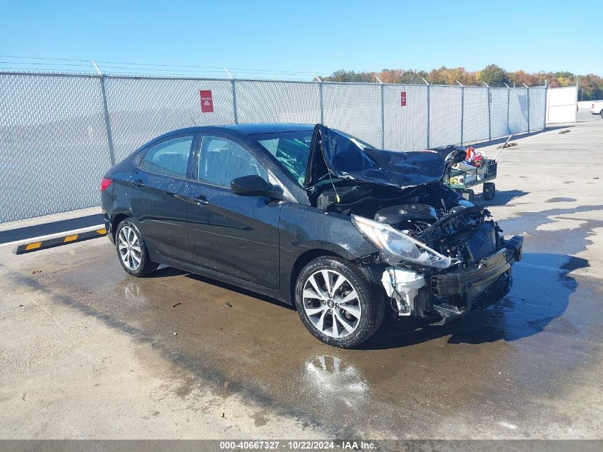 VIN KMHCT4AE6HU255273 2017 HYUNDAI ACCENT no.1