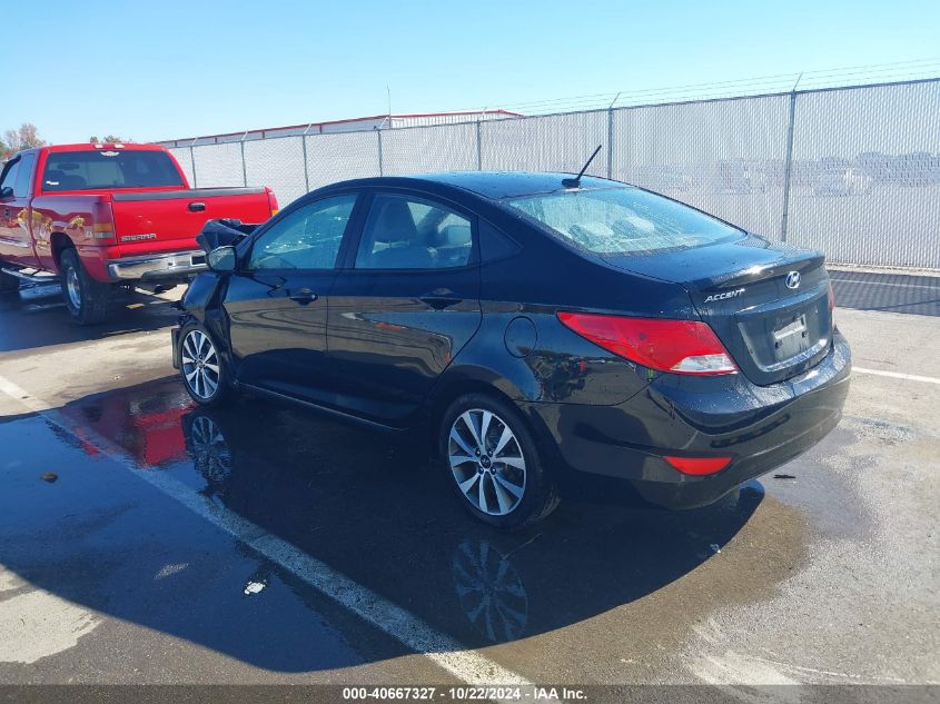 VIN KMHCT4AE6HU255273 2017 HYUNDAI ACCENT no.3