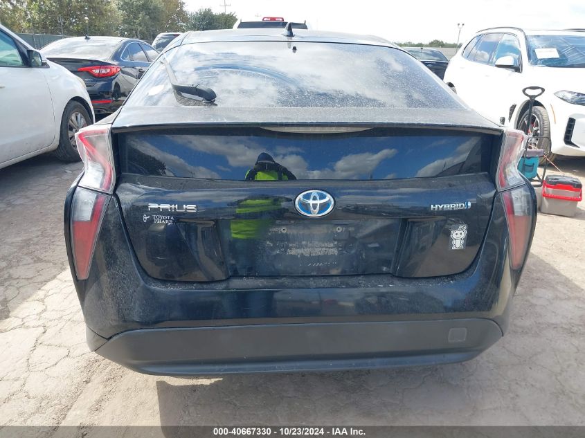 2016 Toyota Prius Two VIN: JTDKBRFU0G3523500 Lot: 40667330