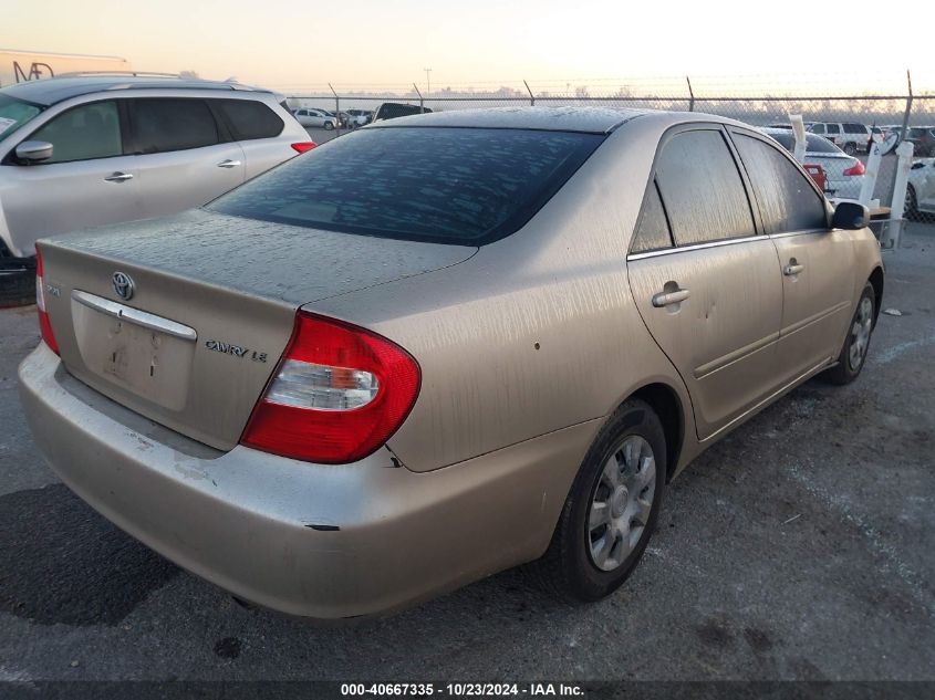 2003 Toyota Camry Le VIN: 4T1BE32KX3U658525 Lot: 40667335