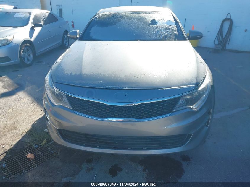 2016 Kia Optima Ex VIN: 5XXGU4L30GG046436 Lot: 40667349