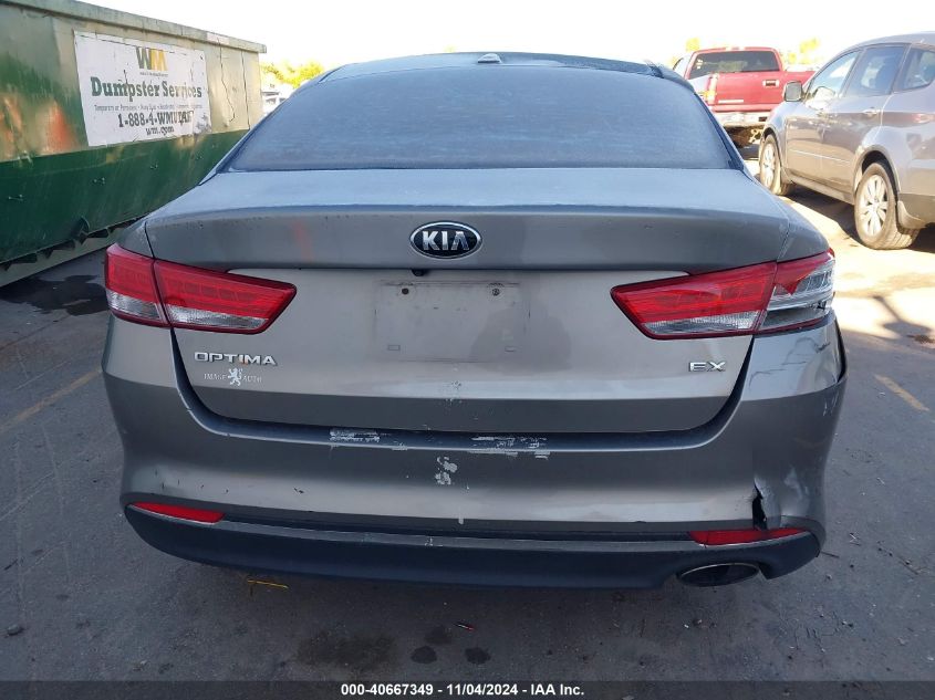 2016 Kia Optima Ex VIN: 5XXGU4L30GG046436 Lot: 40667349