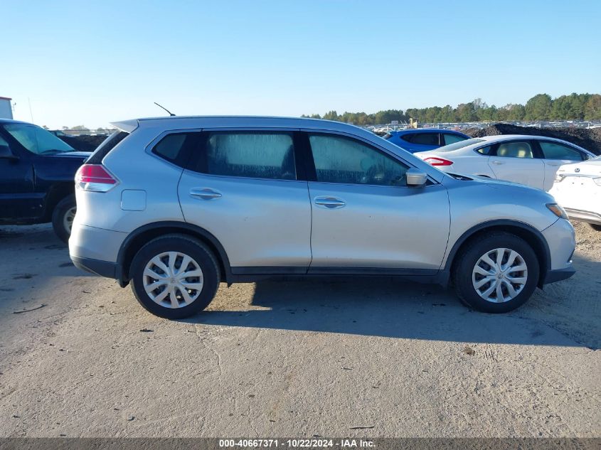 2014 Nissan Rogue S VIN: 5N1AT2MT9EC809574 Lot: 40667371