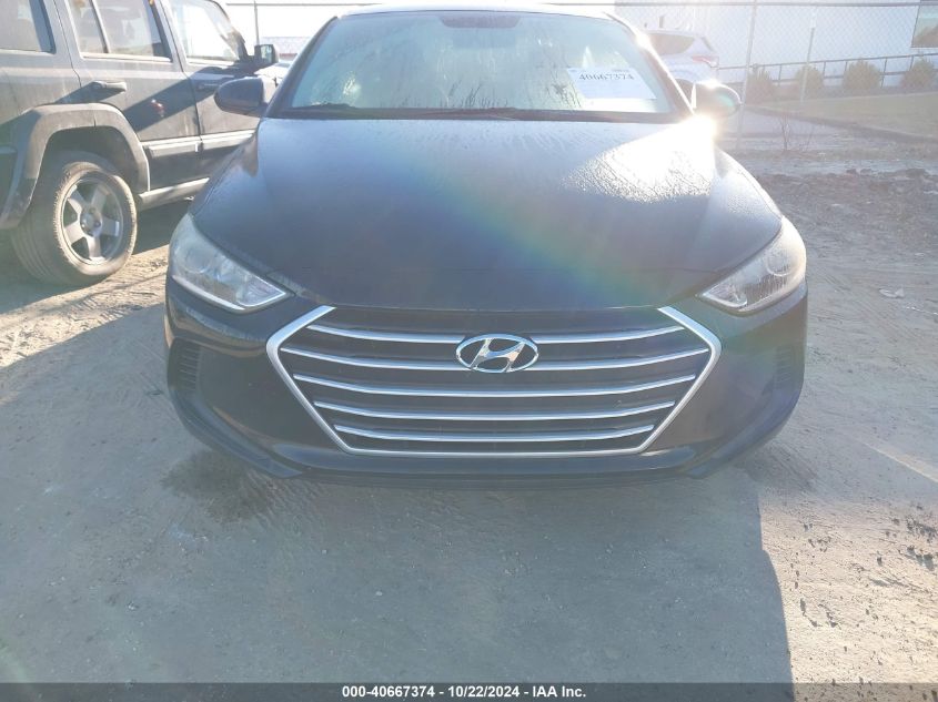 2017 Hyundai Elantra Se VIN: KMHD74LF3HU077949 Lot: 40667374