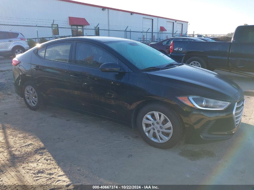 2017 Hyundai Elantra Se VIN: KMHD74LF3HU077949 Lot: 40667374