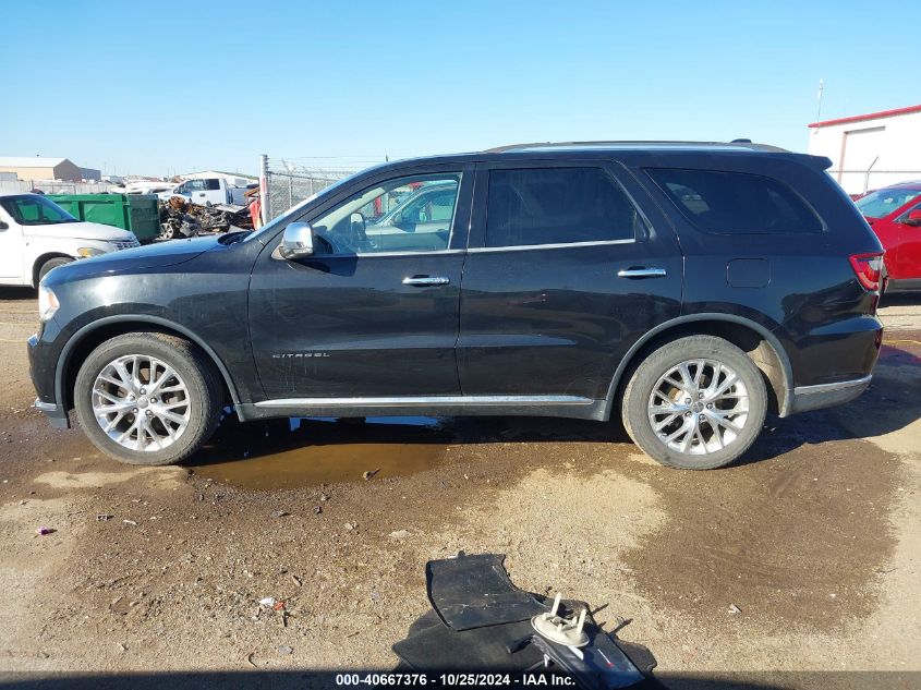 2014 DODGE DURANGO CITADEL - 1C4SDJET1EC977773
