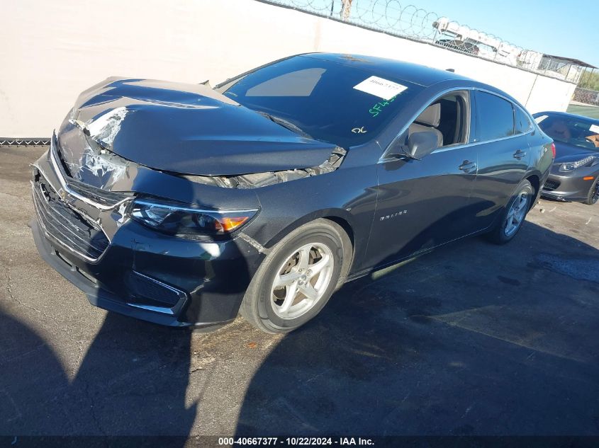 2017 Chevrolet Malibu Ls VIN: 1G1ZB5ST2HF244904 Lot: 40667377