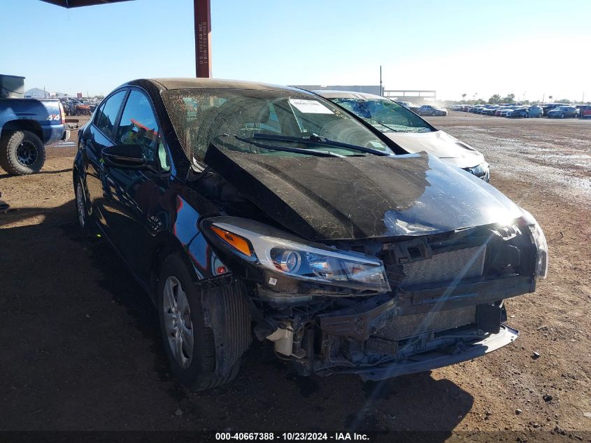 2017 Kia Forte Lx VIN: 3KPFK4A70HE110489 Lot: 40667388