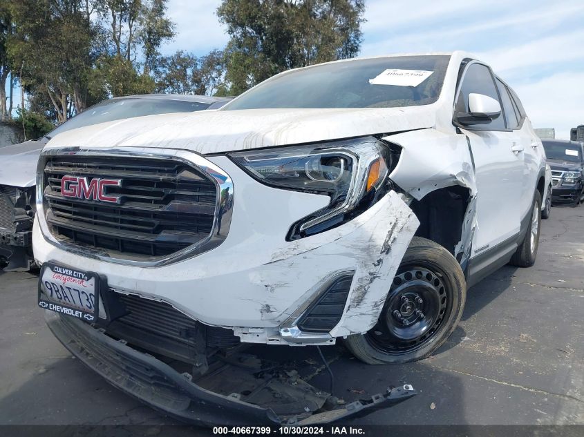 2020 GMC Terrain Fwd Sle VIN: 3GKALMEV4LL247976 Lot: 40667399