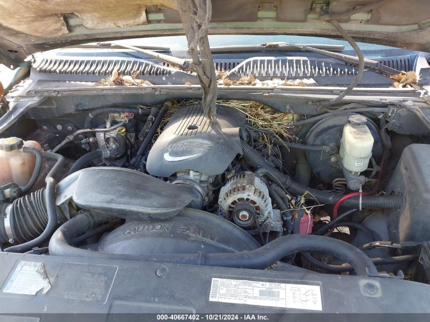 2001 Chevrolet Silverado 1500 Ls VIN: 2GCEC19V811214452 Lot: 40667402