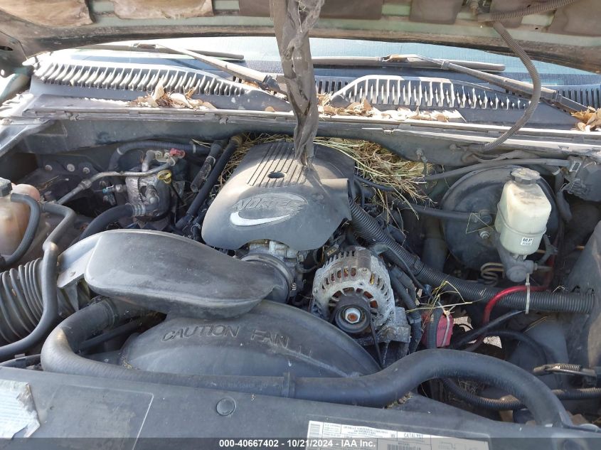 2001 Chevrolet Silverado 1500 Ls VIN: 2GCEC19V811214452 Lot: 40667402