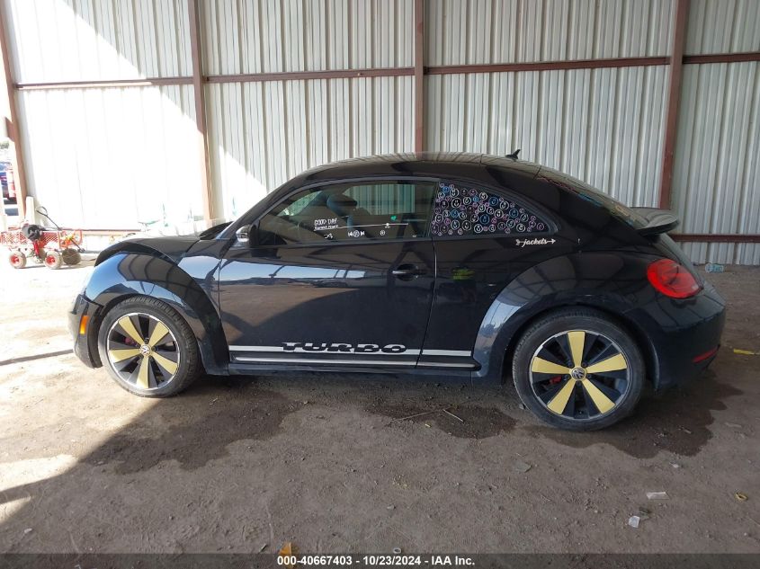 2012 Volkswagen Beetle 2.0T Turbo VIN: 3VWVA7AT0CM634668 Lot: 40667403