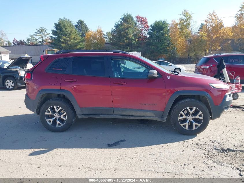 2015 Jeep Cherokee Trailhawk VIN: 1C4PJMBSXFW785828 Lot: 40667405