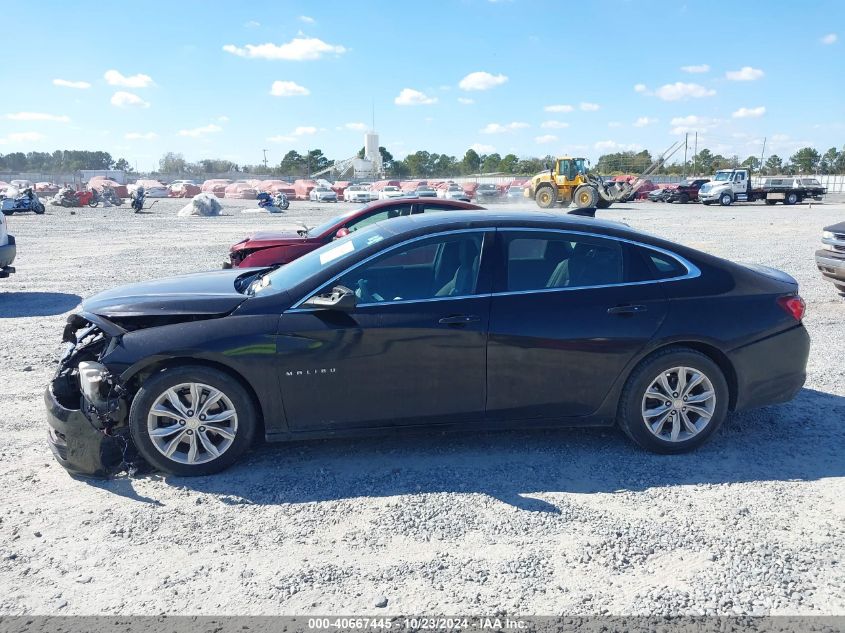 2019 Chevrolet Malibu Lt VIN: 1G1ZD5ST4KF136236 Lot: 40667445