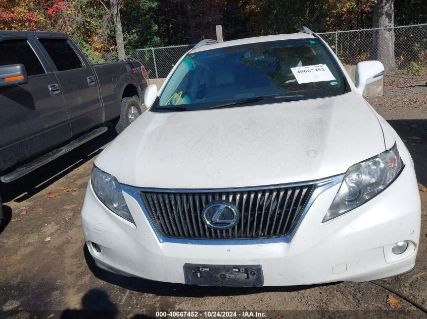 2012 Lexus Rx 350 VIN: 2T2BK1BA5CC121904 Lot: 40667452