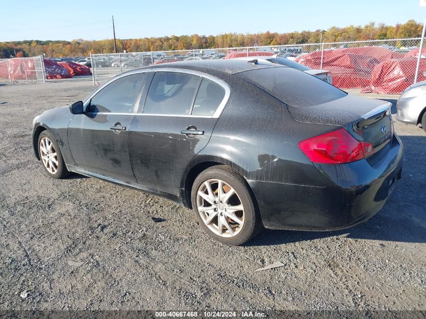 2012 Infiniti G37X VIN: JN1CV6AR1CM682997 Lot: 40667468