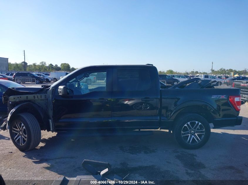 2022 Ford F-150 Xl VIN: 1FTEW1C51NKE64766 Lot: 40667486