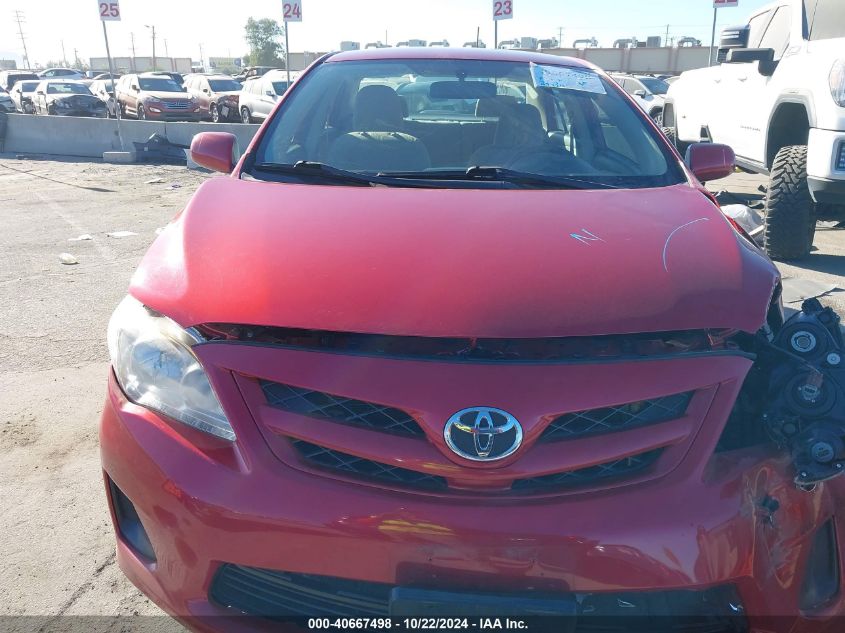 2011 Toyota Corolla Le VIN: JTDBU4EEXB9166310 Lot: 40667498