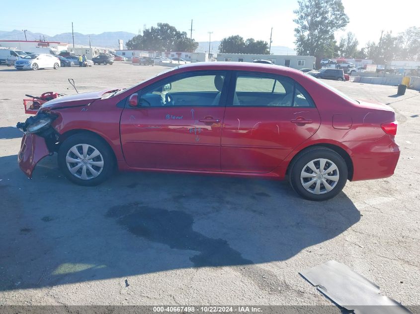 2011 Toyota Corolla Le VIN: JTDBU4EEXB9166310 Lot: 40667498