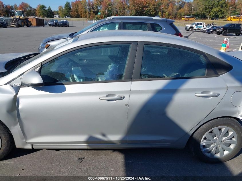 2022 Hyundai Accent Se VIN: 3KPC24A61NE165099 Lot: 40667511