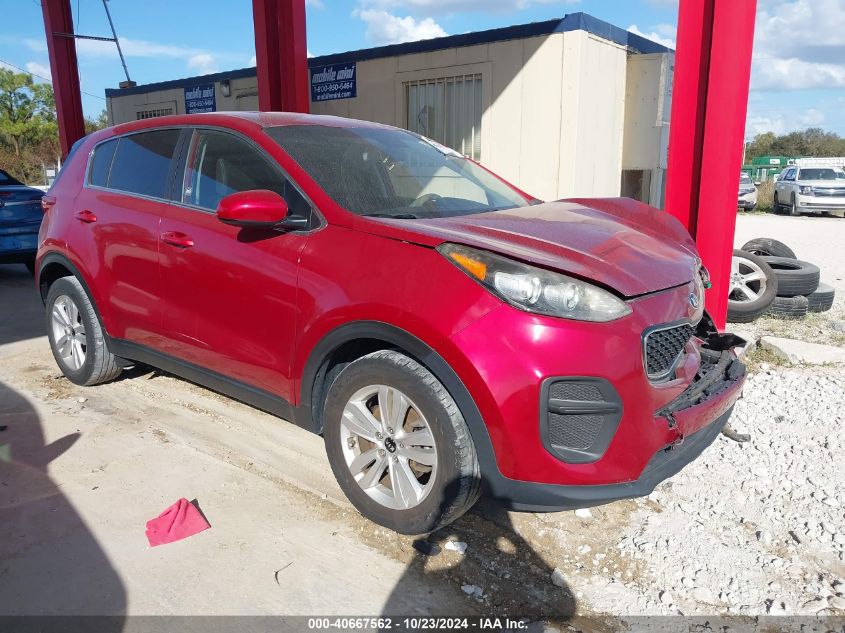 2018 Kia Sportage Lx VIN: KNDPM3AC4J7450269 Lot: 40667562