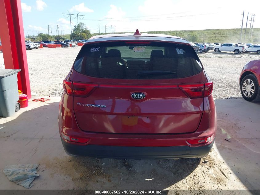 2018 Kia Sportage Lx VIN: KNDPM3AC4J7450269 Lot: 40667562