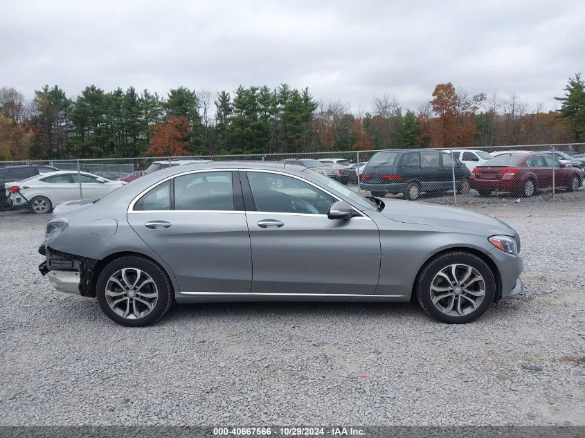 2015 Mercedes-Benz C 300 4Matic/Luxury 4Matic/Sport 4Matic VIN: 55SWF4KB4FU023871 Lot: 40667566