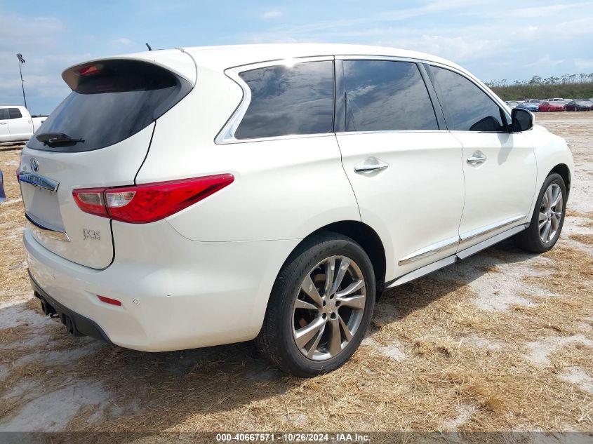 VIN 5N1AL0MM0DC321061 2013 Infiniti JX35 no.4