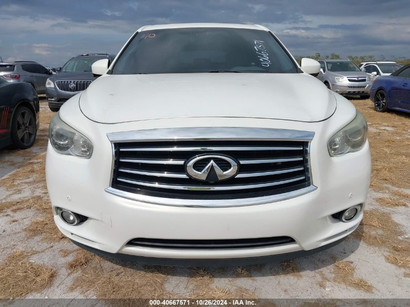 VIN 5N1AL0MM0DC321061 2013 Infiniti JX35 no.6