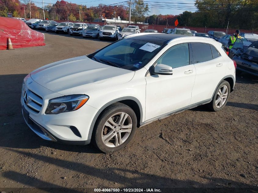 VIN WDCTG4GB5HJ307476 2017 Mercedes-Benz GLA 250, 4... no.2