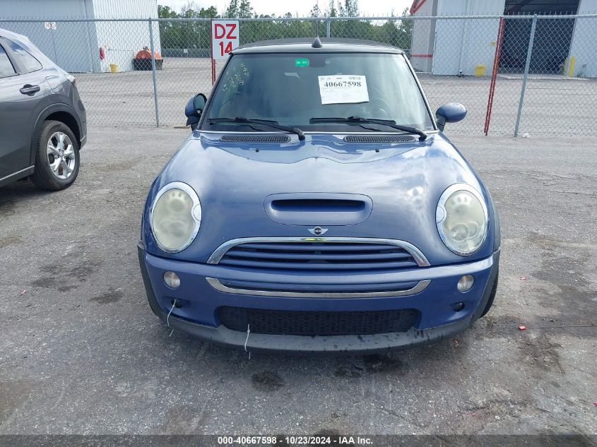 2007 Mini Cooper S VIN: WMWRH33547TL93905 Lot: 40667598