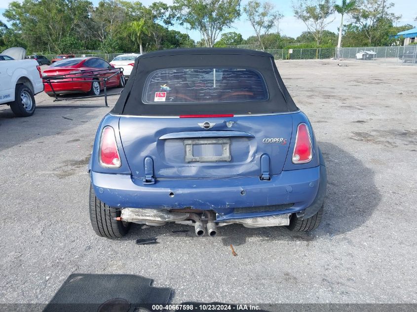 2007 Mini Cooper S VIN: WMWRH33547TL93905 Lot: 40667598