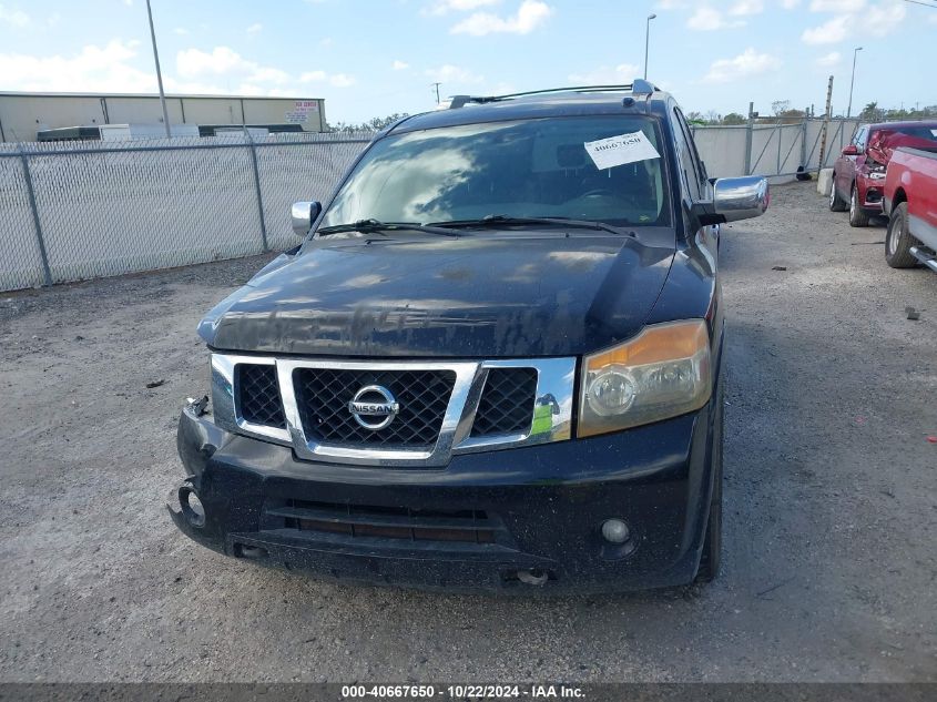 2011 Nissan Armada Sl VIN: 5N1BA0ND6BN610925 Lot: 40667650