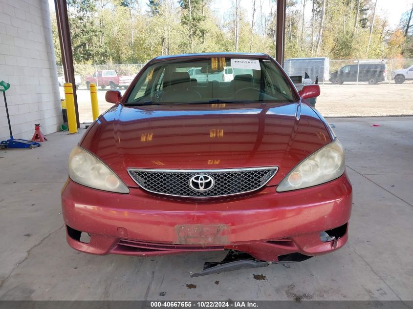 2005 Toyota Camry Se V6 VIN: JTDBA30K650025128 Lot: 40667655