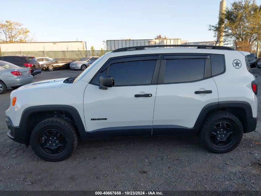 2018 Jeep Renegade Sport 4X4 VIN: ZACCJBAB3JPH46993 Lot: 40667658