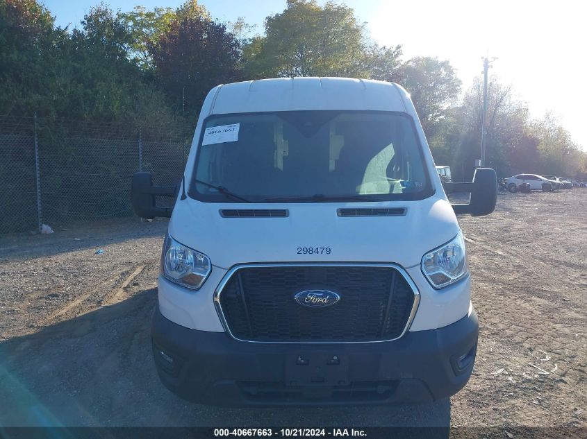 2021 Ford Transit-150 Cargo Van VIN: 1FTYE1C82MKA84845 Lot: 40667663