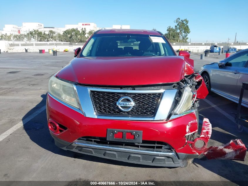 2013 Nissan Pathfinder Sv VIN: 5N1AR2MM4DC680990 Lot: 40667666