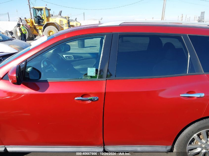 2013 Nissan Pathfinder Sv VIN: 5N1AR2MM4DC680990 Lot: 40667666