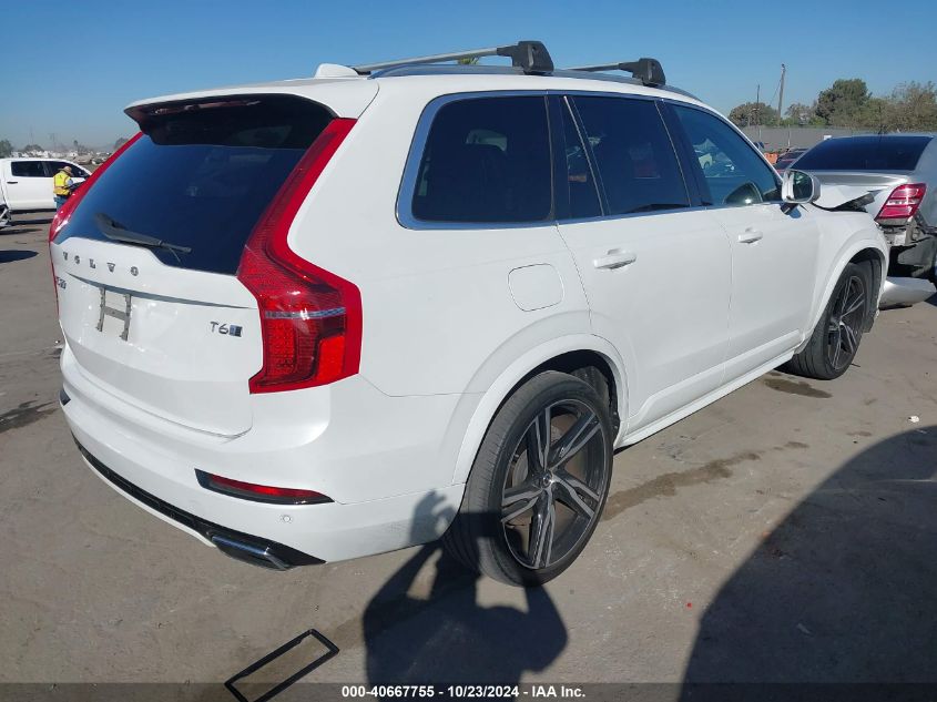 VIN YV4A22PM4H1184154 2017 Volvo XC90, T6 R-Design no.4