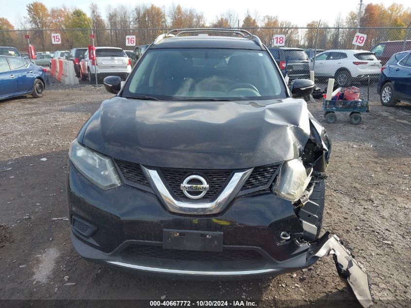 2014 Nissan Rogue Sv VIN: 5N1AT2MV7EC854451 Lot: 40667772